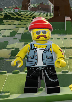 Lego motorcycle mechanic top