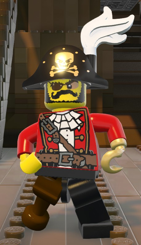 Pirate Captain, Lego Worlds Wiki