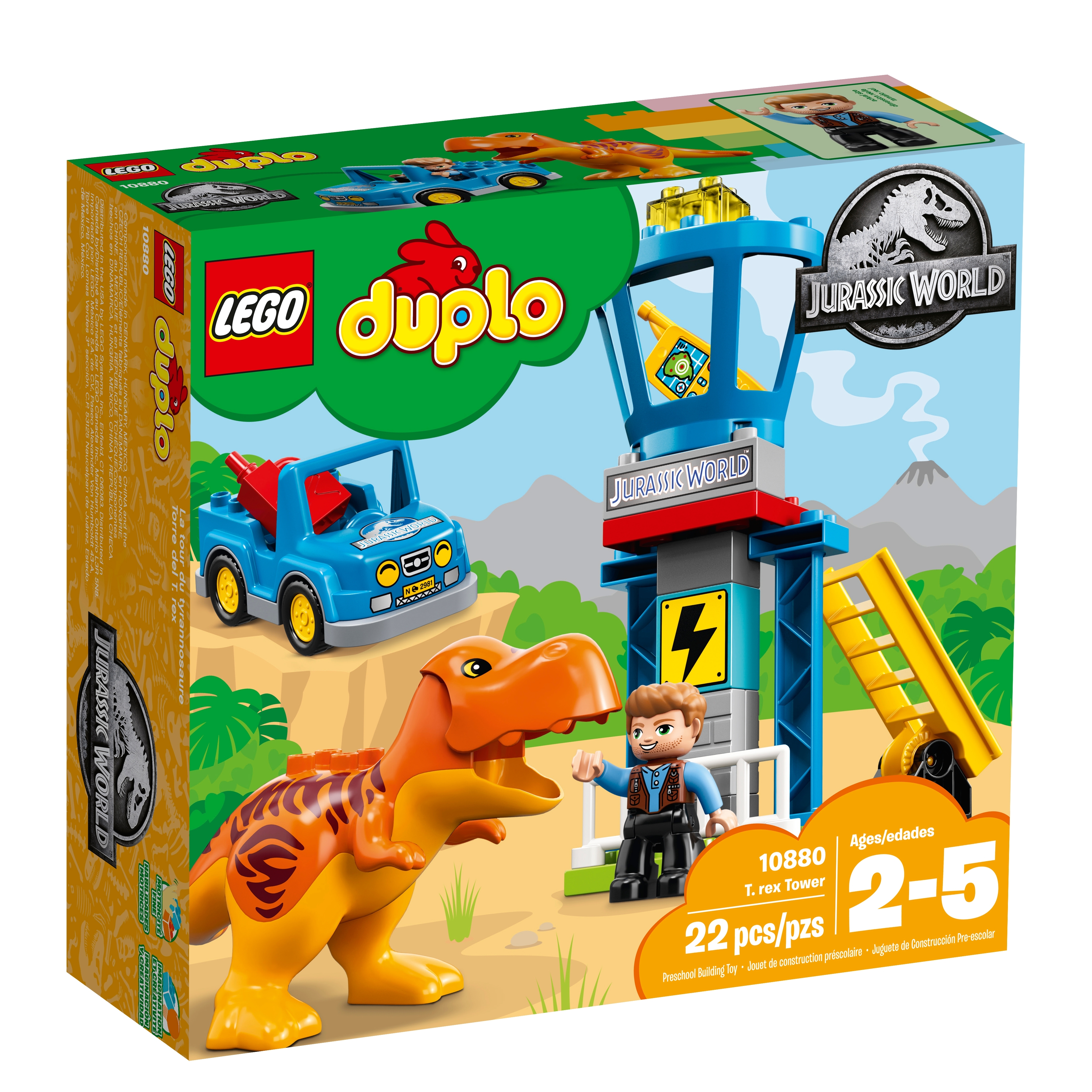 duplo jurassic world t rex