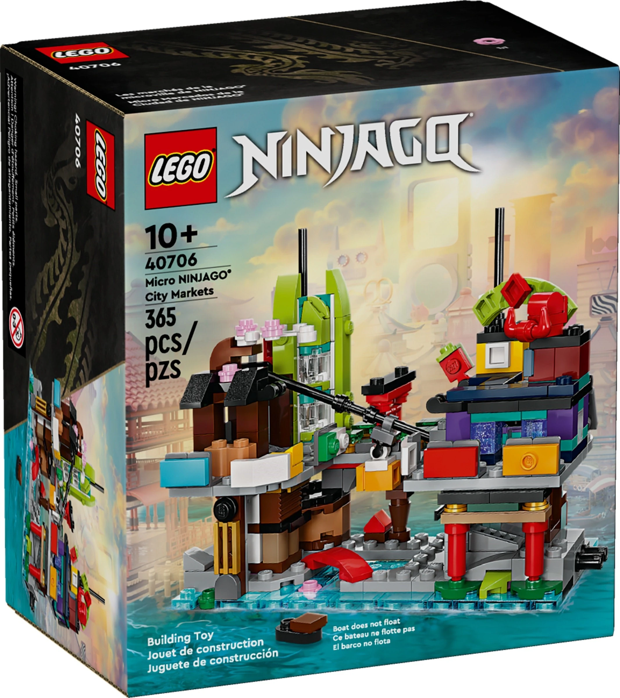 40706 Micro NINJAGO City Markets | Brickipedia | Fandom