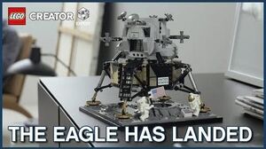 Fly to the Moon - LEGO Creator 10226 Lunar Lander Model Launch