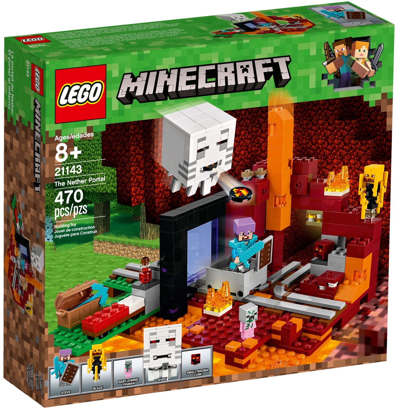 LEGO Minecraft The End 21107 Set Officially Revealed! - Bricks and Bloks