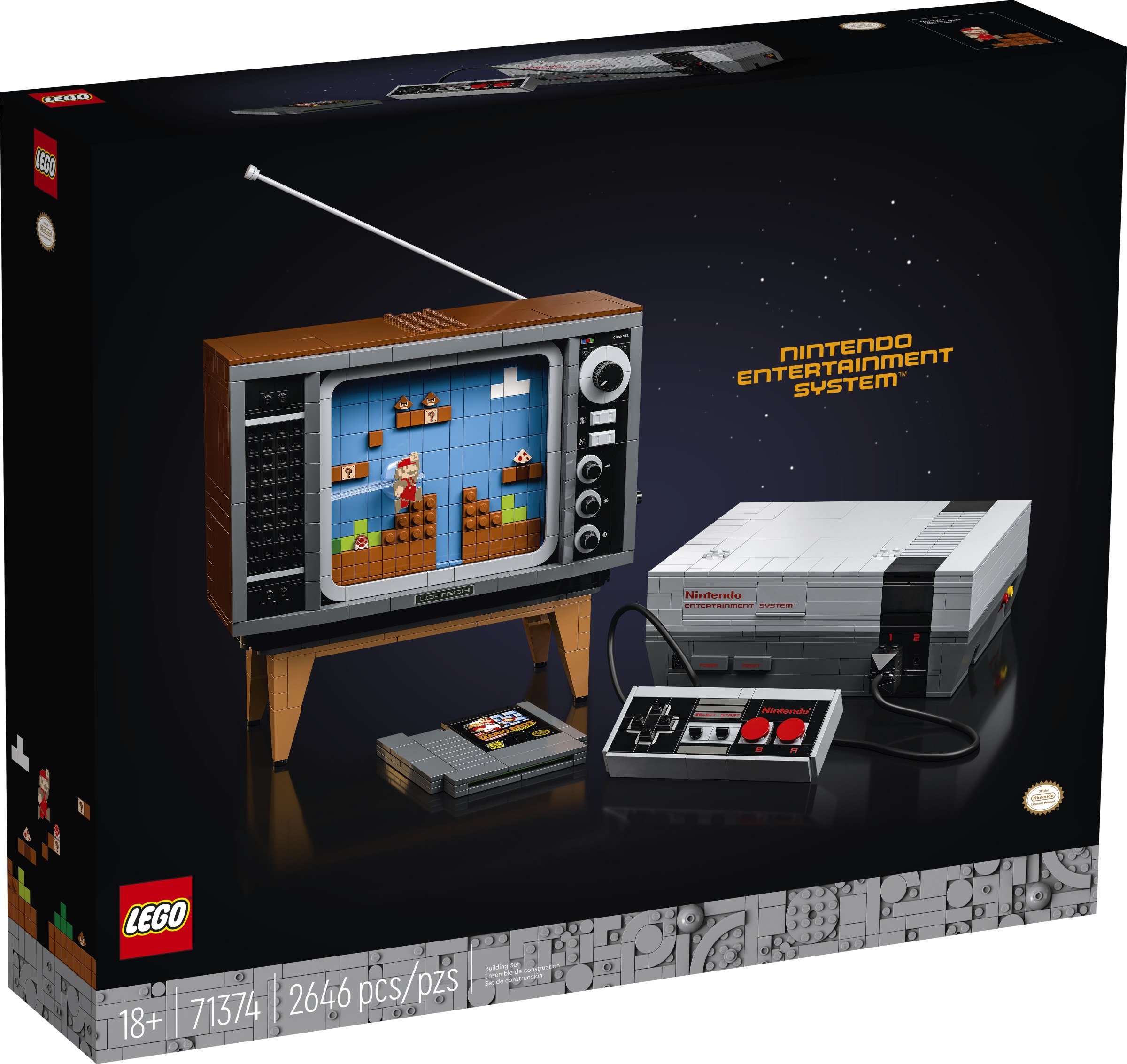 We built the Lego Nintendo Entertainment System. How long did it