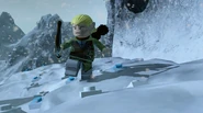 Legolas on snow