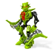 Natalie with her weapons.