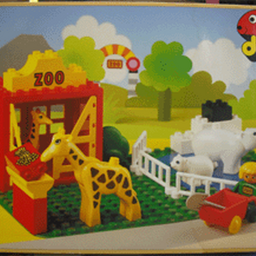 duplo zoo set 1990
