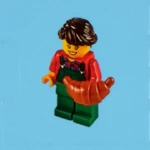 Jour 5 Une femme avec un croissant