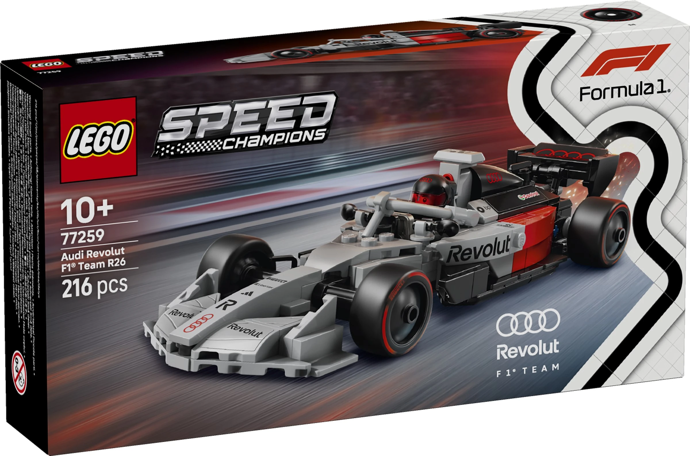 77259 Audi Revolut F1 Team R26 | Brickipedia | Fandom