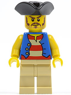 Brick Beard Pirate Ship Girl Minifigure 6243 NEW Lego Female MERMAID MINIFIG 