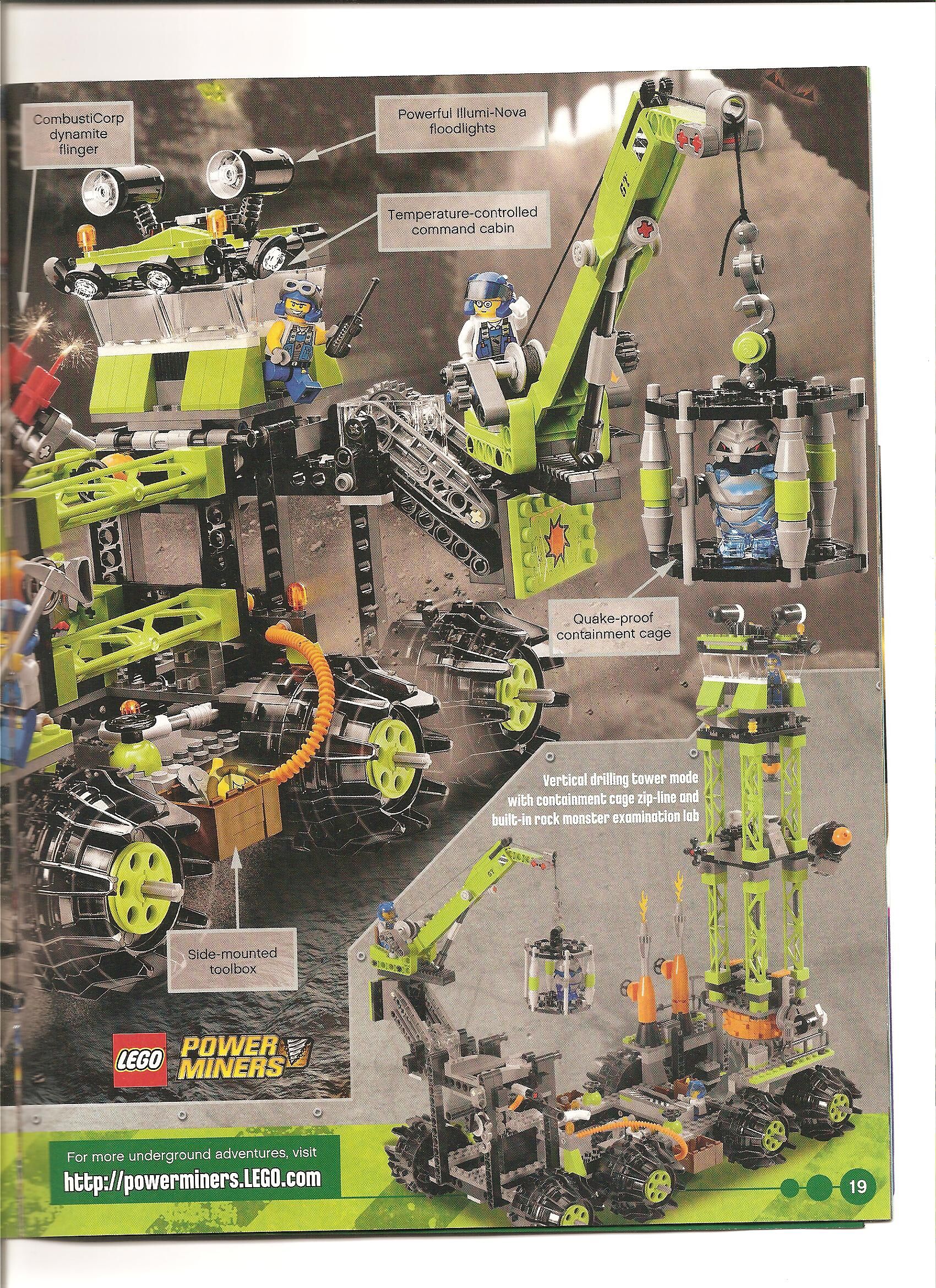 Lego power sales miners set