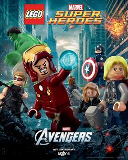 The Avengers Lego Poster