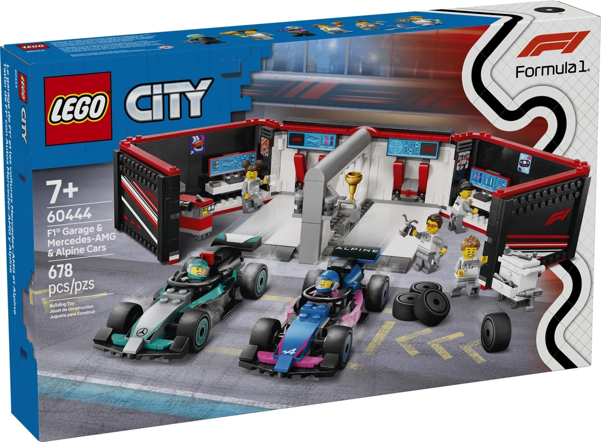 ちゃっぴーページ 60444 F1 Garage & Mercedes-AMG & Alpine Cars | Brickipedia