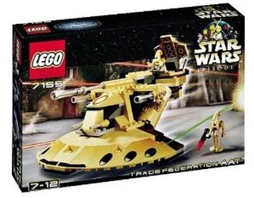 Véhicule Star Wars Hasbro - Tank AAT Fédération Du Commerce - 2012 - Boîte Ouverte