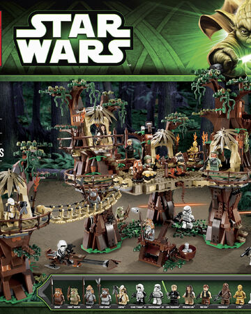 Ewok Village 10236 Lego Wiki Fandom Lego star wars 10236 bp village 16 mifigs foresta base forrest stazione 1990pcs. ewok village 10236 lego wiki fandom
