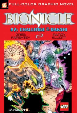 BIONICLE Graphic Novel 2: Challenge of the Rahkshi | Brickipedia