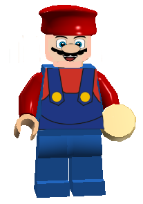Lego mario custom minifigures sale