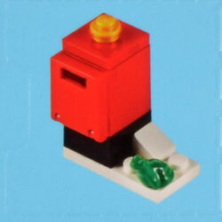 Boîte aux lettres - Pièces LEGO® 4345b + 4346 - Super Briques