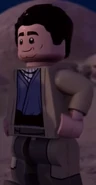 A young Owen Lars in LEGO Star Wars: The Skywalker Saga.