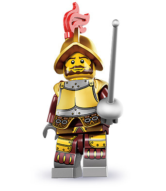 LEGO Pirates Minifig Black Headgear Helmet Conquistador