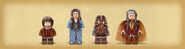 The minifigs included in the set