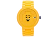 5004128 Montre adulte jaune Visage joyeux