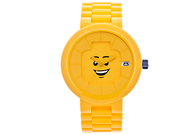 5004128 Montre adulte jaune Visage joyeux Wiki LEGO Fandom