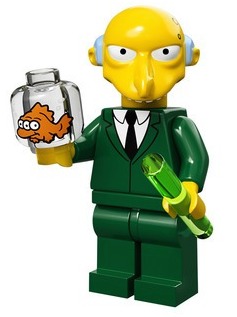 Simpson Gadget - Abraham Simpson - Lego Minifigures - The Simpsons