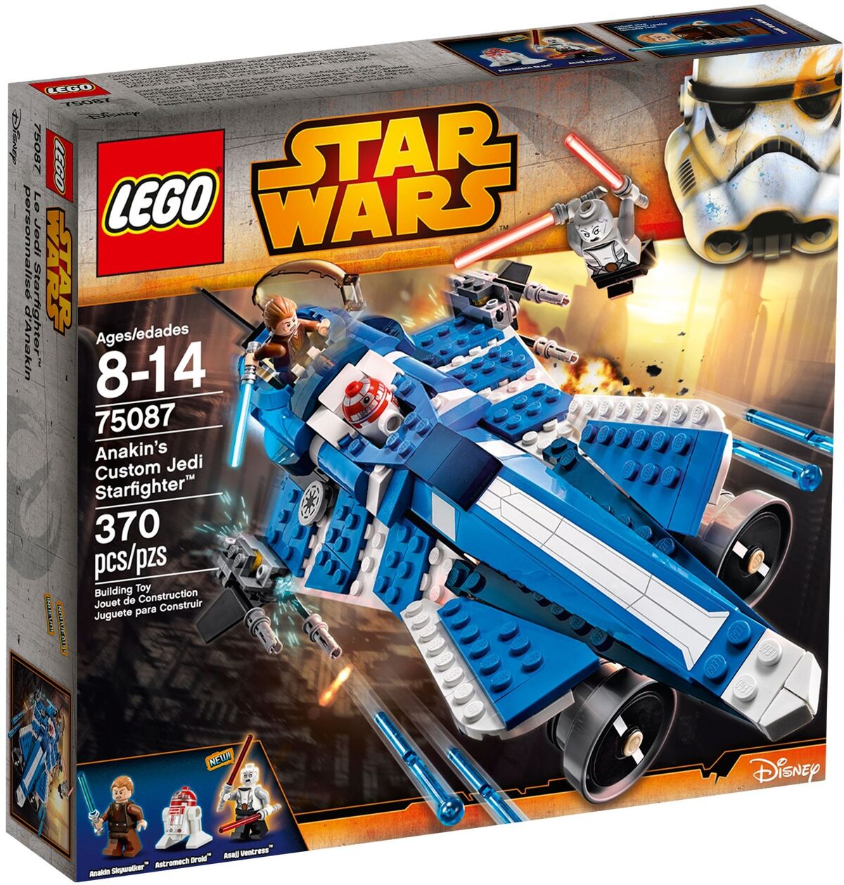 weiページ 75087 Anakin's Custom Jedi Starfighter | Brickipedia | Fandom