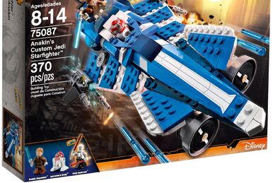 75191 Jedi Starfighter with Hyperdrive Booster Ring