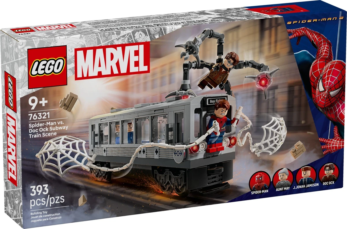 76321 Spider-Man vs. Doc Ock Subway Train Scene | Brickipedia | Fandom