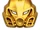 14k Gold Mask of Stone