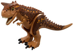 Lego carnotaurus figure hotsell