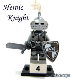 LEGO Heroic Knight Collectible Minifigure - The Brick Chick