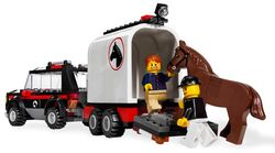Lego city horse trailer shop