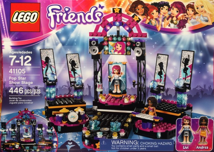 Lego pop star stage 2025
