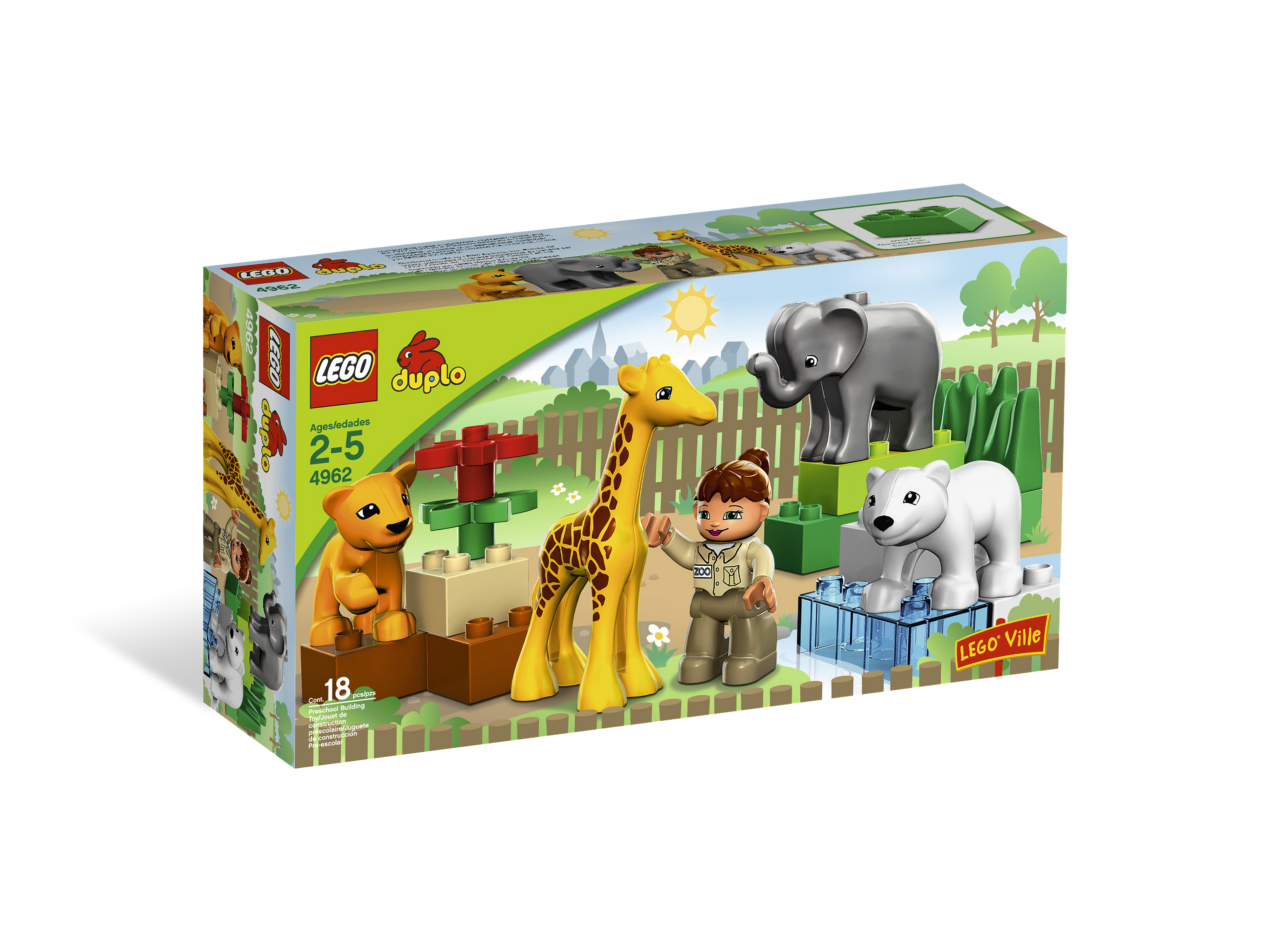 Duplo deals zoo set