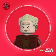 Jeton personnage de chancelier normal