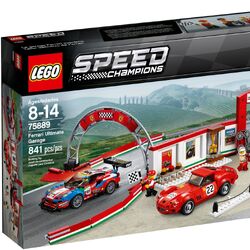 75889 Ferrari Ultimate Garage, Brickipedia