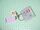 851024 Bright Pink Brick Key Chain