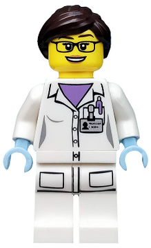 Lego scientist minifigure set shop