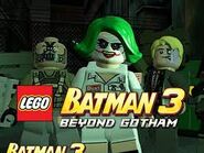 The late Heath Ledger's Nurse Joker LEGO Batman 3: Beyond Gotham The Dark Knight DLC