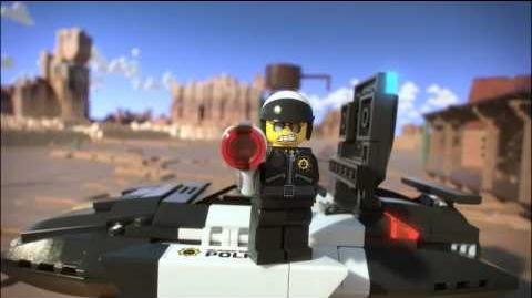 Lego Movie 70802 Bad Cop's Pursuit Lego 3D Review
