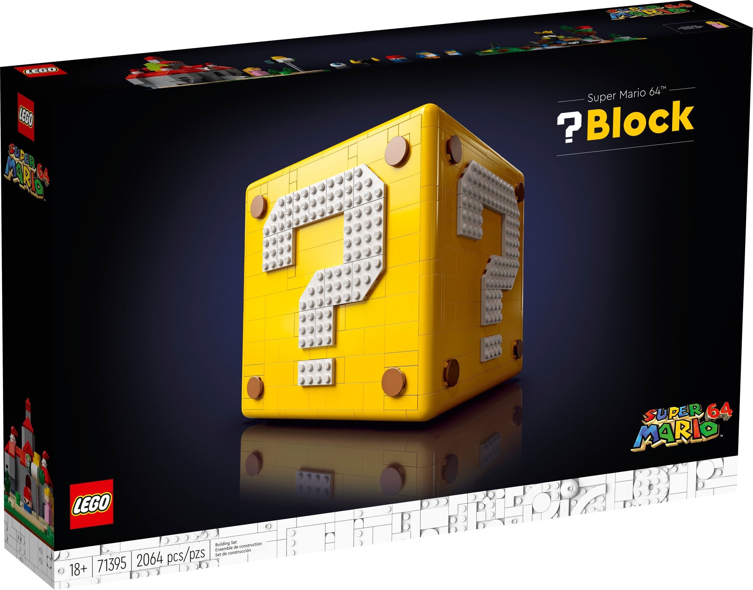 Lego Mario Picturesmario Bros Building Blocks - Collectible Anime Figures  For 18+