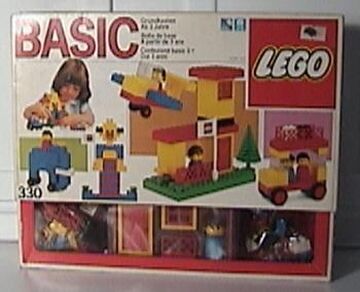 Lego Basic building set number 330 - containing a mixture of bricks, doors,  windows and trees to create your own projects…