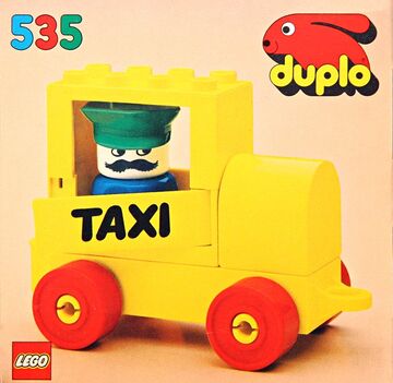 Lego duplo taxi shop