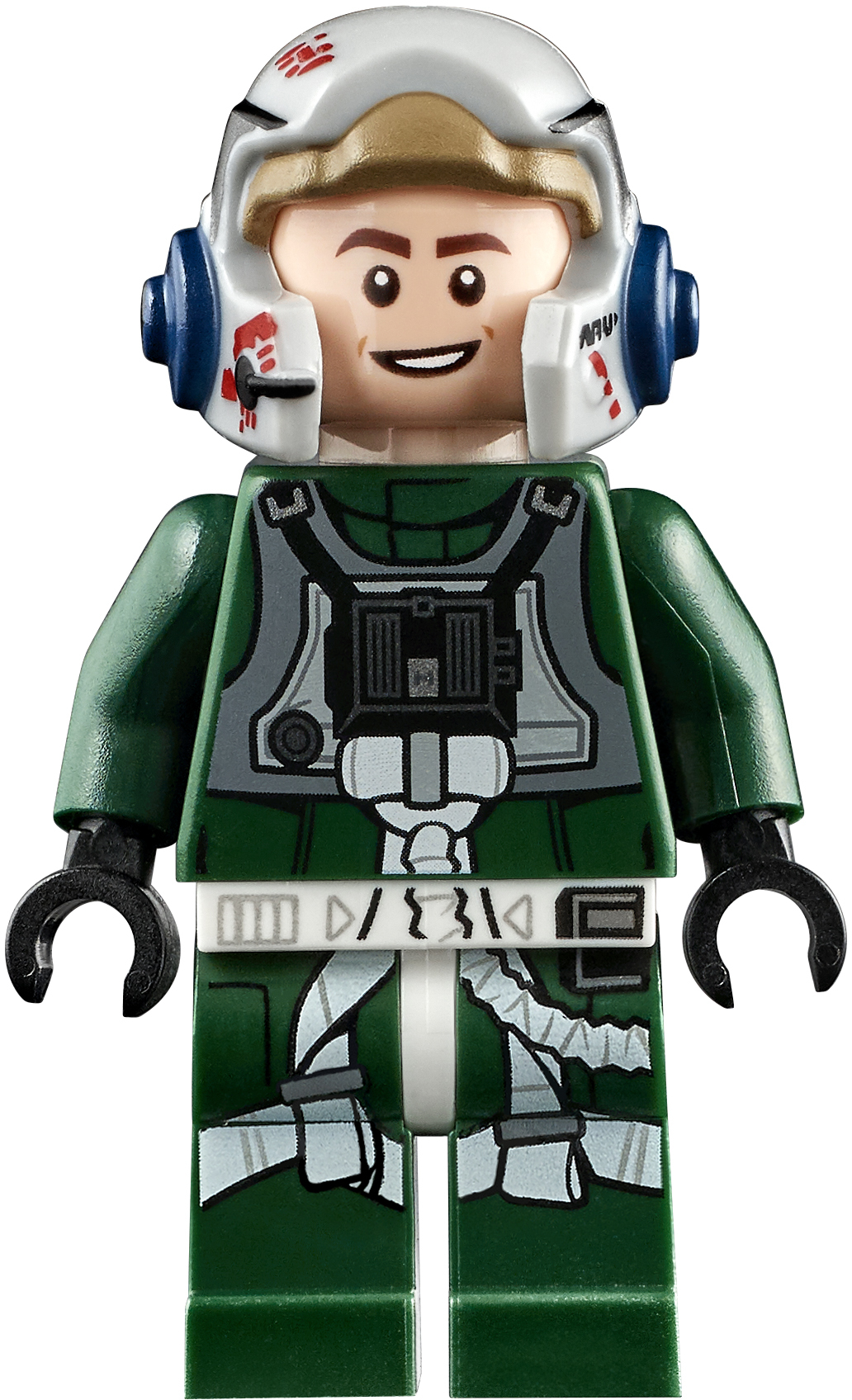 Lego A-Wing Pilot Minifigure Tallissan Lintra from set 75196 Star Wars NEW sw884 