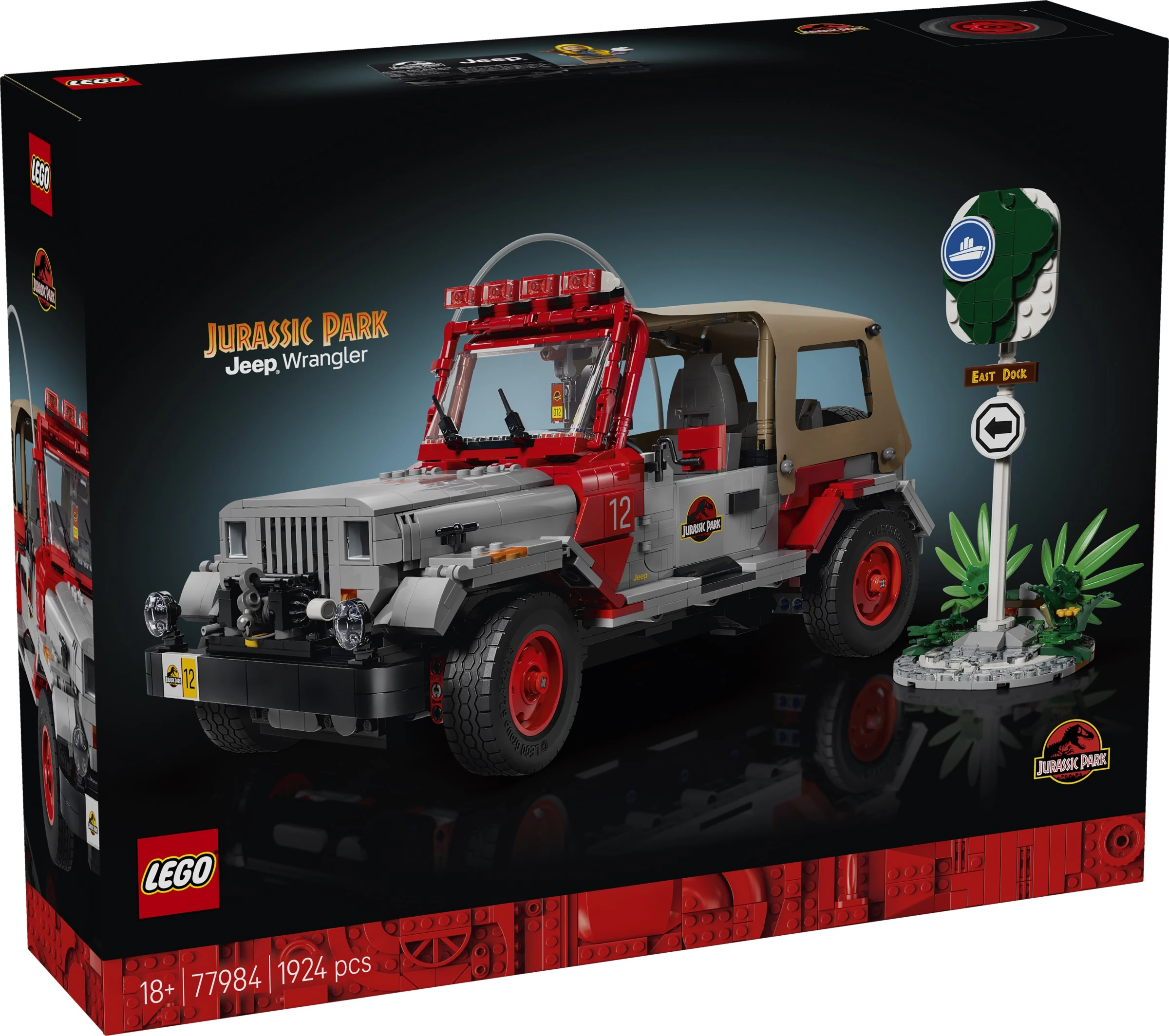 77984 Jurassic Park Jeep Wrangler | Brickipedia | Fandom