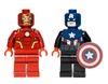 Iron Man et Captain America (comic collector)