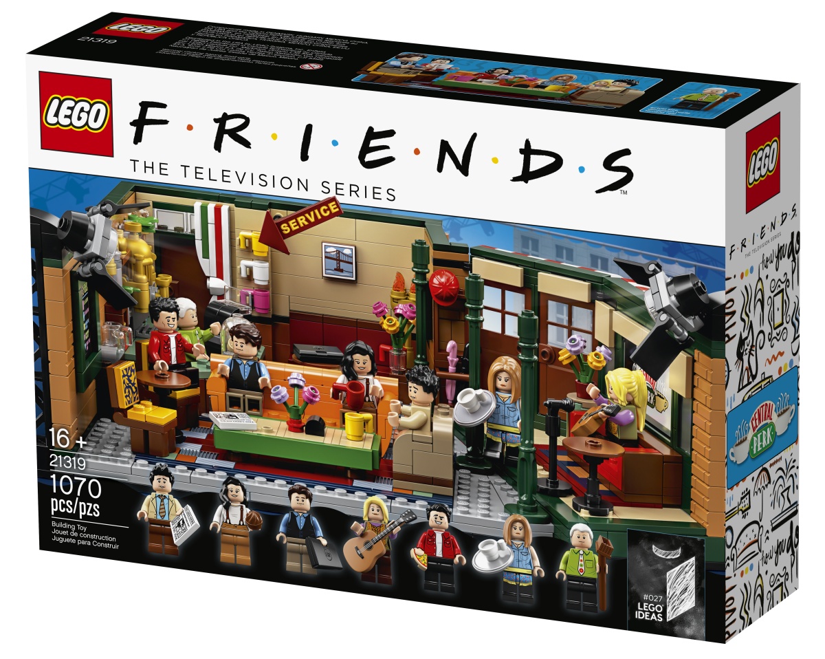 The Lego Friends Central Perk set is now available to buy, and it's AMAZING