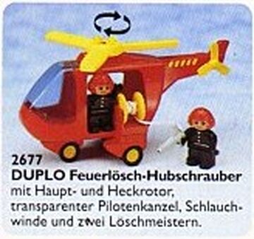 Duplo fire helicopter best sale
